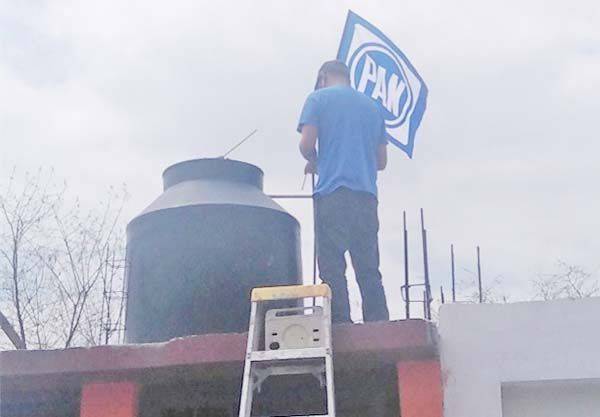 Aceptan proyecto del candidato a la alcaldía