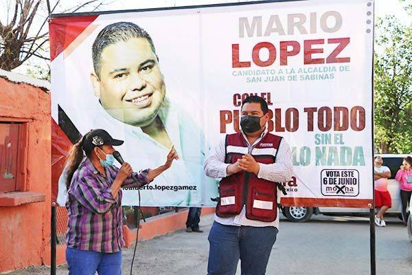 Agradece Mayito López la respuesta de la gente