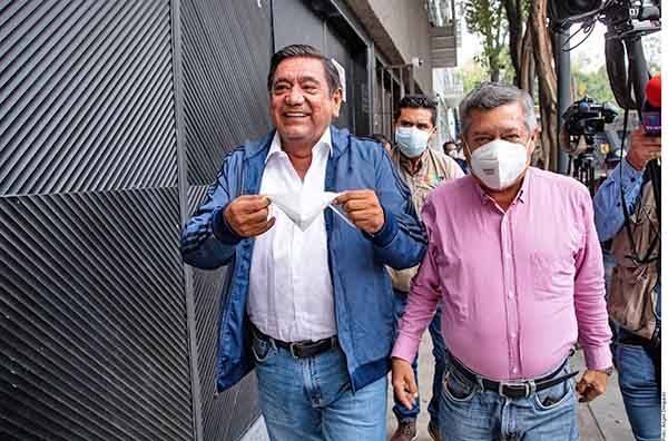 Serán dirigentes Salgado y a Morón