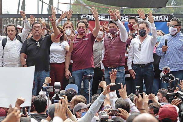 Salgado Macedonio amenaza a consejeros