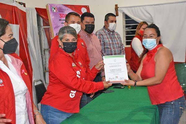 Reconocen apoyos del ONMPRI en SB