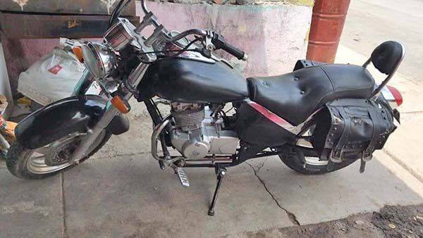 Ponen denuncia por robo de motocicleta