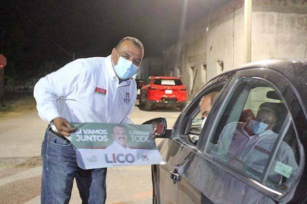 Con pasión y entrega inicia campaña “Lico”