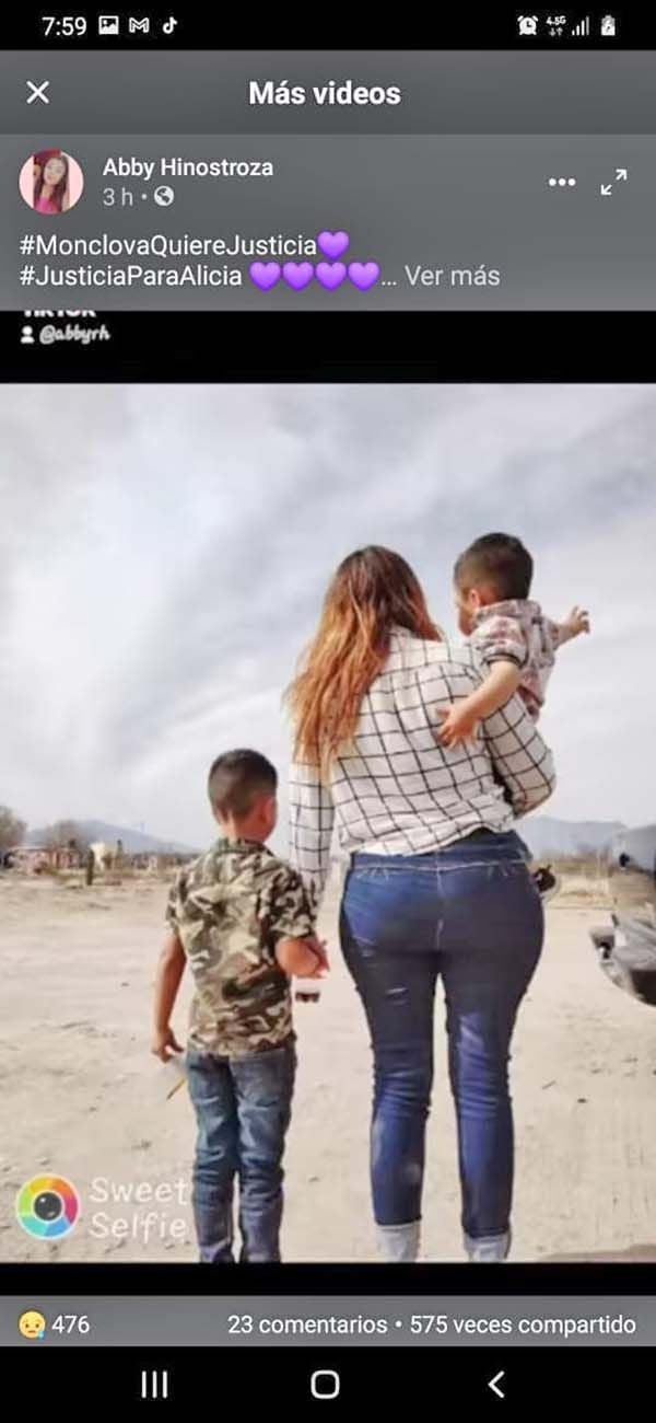 “Déjalo”, insistían sus amigas a Alicia