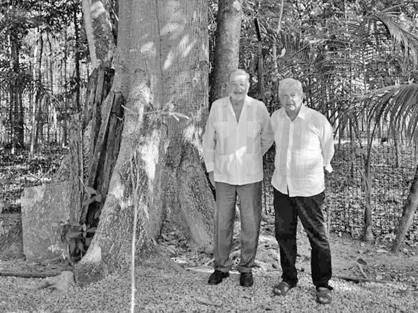 AMLO y Carlos Slim evalúan avance en construcción del Tren Maya