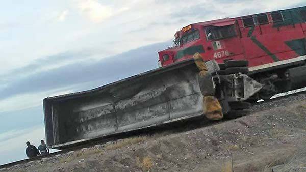 Tren embiste tráiler