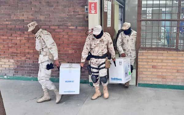 Arriban 131 mil 380 dosis contra Covid