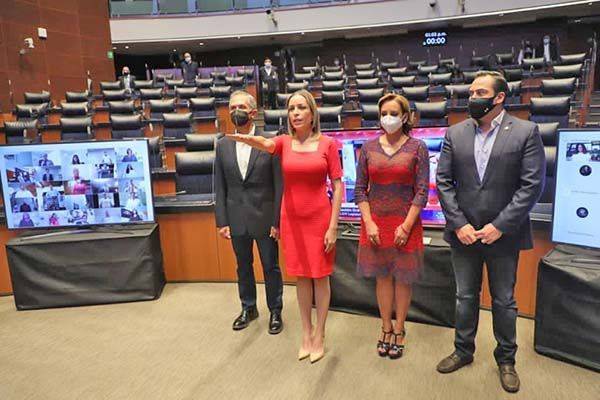 Asume Verónica Martínez Vicepresidencia del Senado
