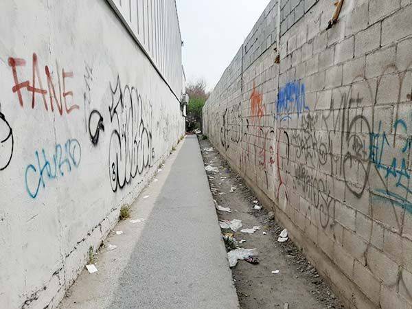 Continúa abandonado el “pasillo de la muerte”