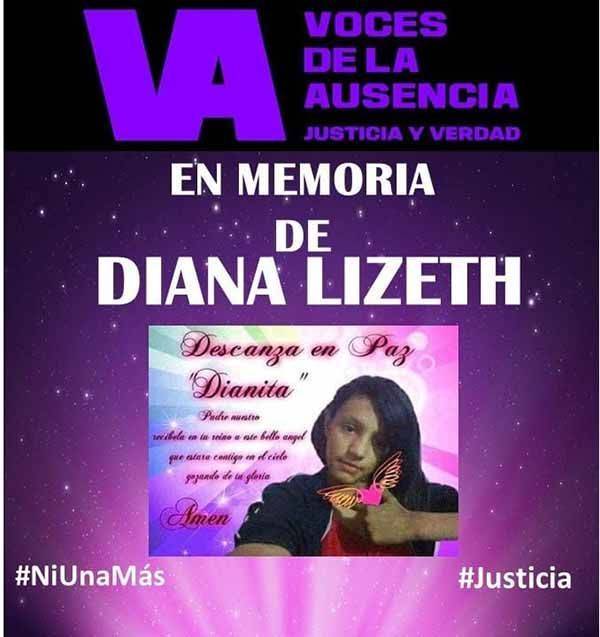 Cinco años de rabia y dolor por Dianita