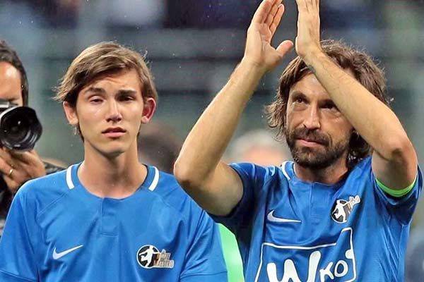 Amenazan de muerte a Andrea Pirlo y su hijo