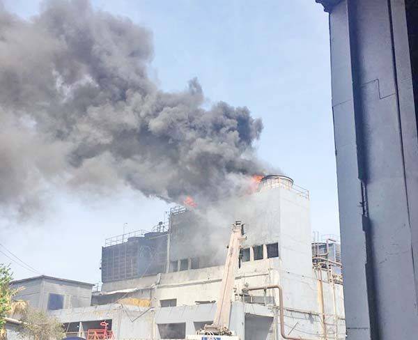 Alarmante incendio en Colada Continua