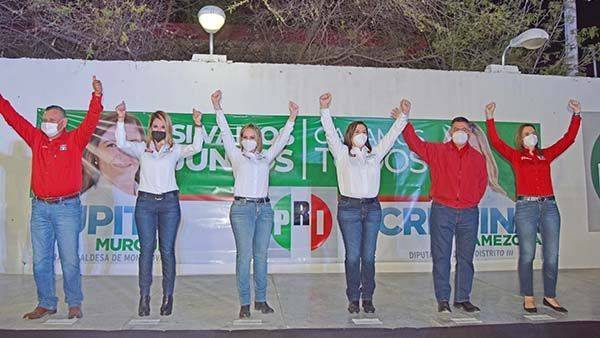 Arranca Guadalupe Murguía campaña electoral por el PRI