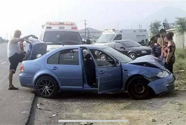 Choque en la 53 deja 4 lesionados