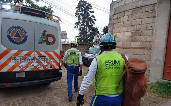 Derrumbe en Álvaro Obregón deja dos muertos