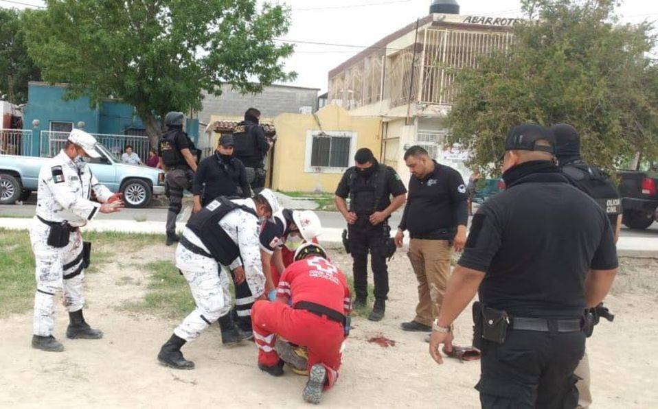Guardia Nacional evita suicidio de hombre con cuchillo en Piedras Negras