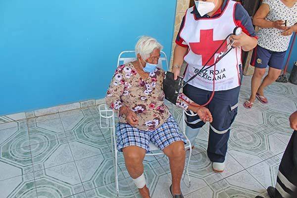 Octogenaria herida en mordida de perro