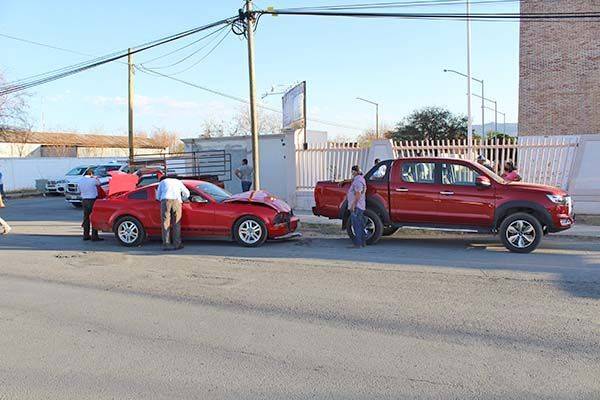 Carambolazo en el Juárez