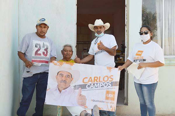 Mantiene cercanía Enrique Campos