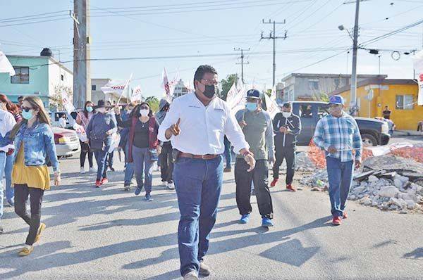 Contundente apoyo a candidato de Morena