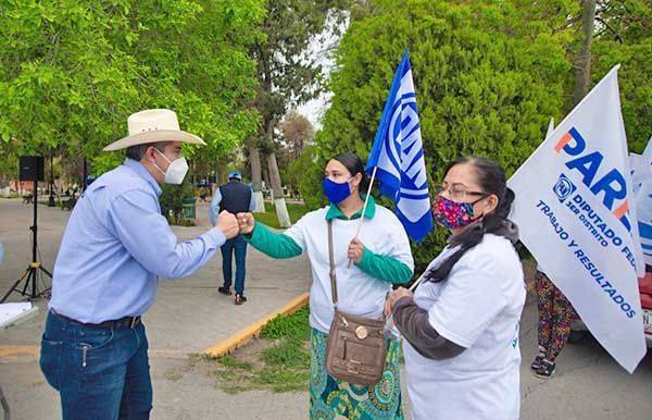 Recorre Paredes Abasolo y Frontera