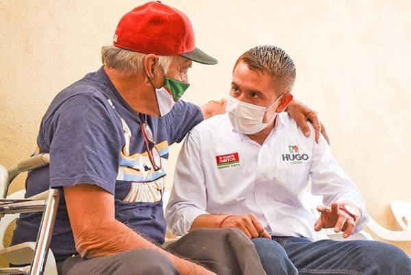 Hugo Lozano por apoyo a la salud