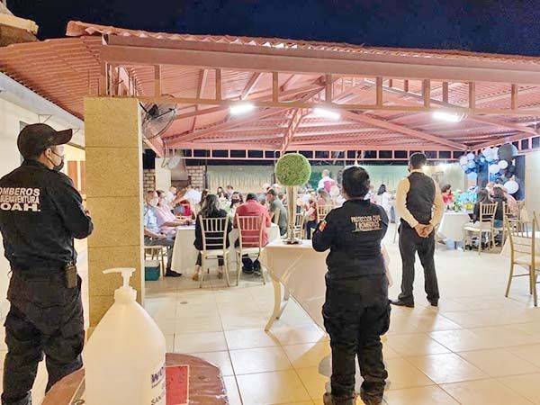 Revisa PC se cumplan medidas en las quintas