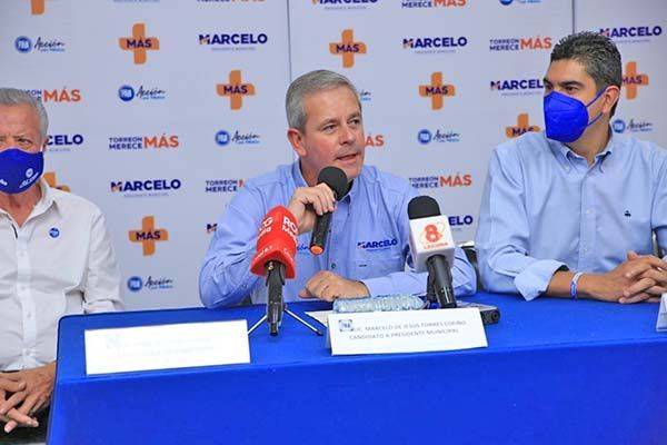 Torreón merece más: Marcelo Torres Cofiño