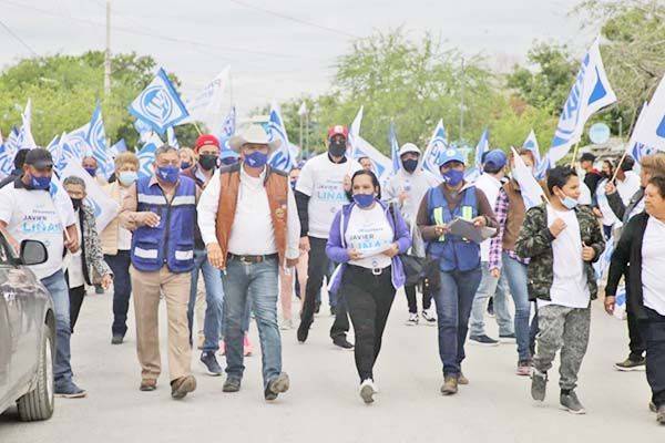 “Frontera se pintará de azul”