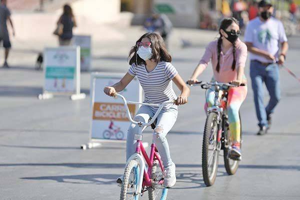 Un éxito reapertura de la Ruta Recreativa de Saltillo