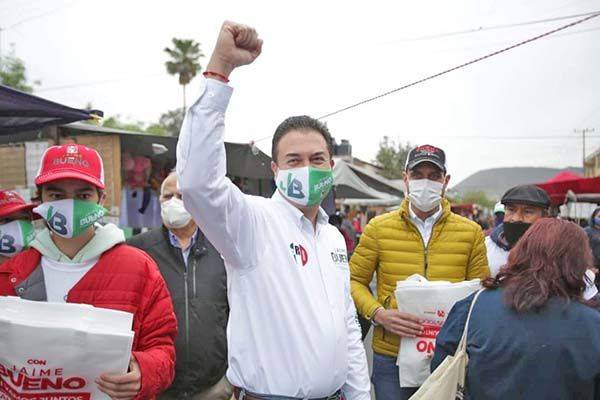 Avanza Jaime Bueno con campaña de propuestas
