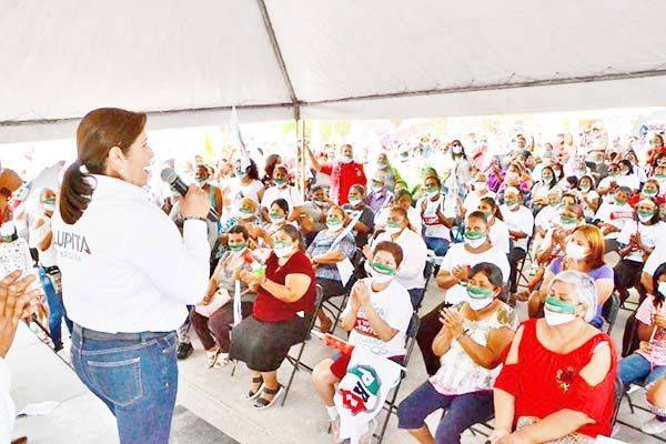 Espera Lupita sólido triunfo