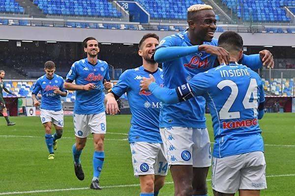 Cuarto triunfo consecutivo del Napoli
