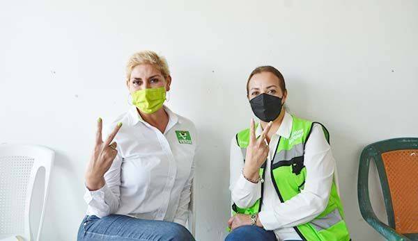 Respalda Diputada a Candidata del Verde