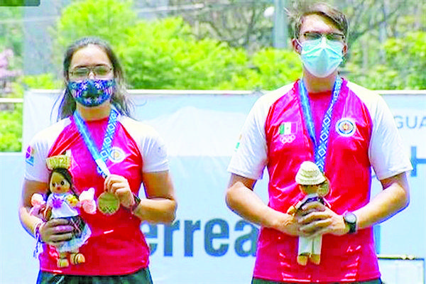 La coahuilense Ana Paula Vázquez gana oro y Plata en Guatemala