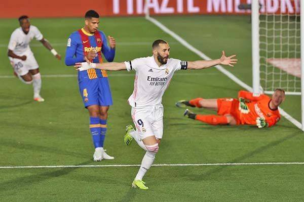 Gana Real Madrid el Clásico y enciende LaLiga