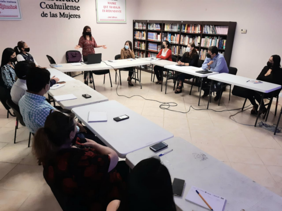 INSTITUTO COAHUILENSE DE LAS MUJERES CONTINÚA IMPARTIENDO CAPACITACIONES EN TEMAS DE GÉNERO
