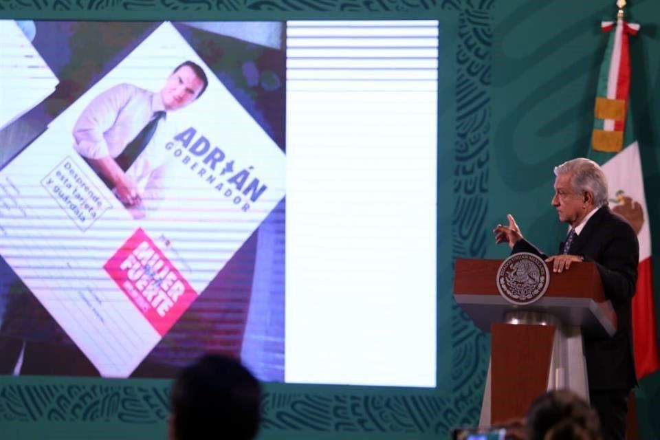Le tira AMLO a Adrián de la Garza desde la mañanera
