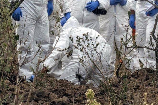 Suman 31 cuerpos exhumados en fosas de Guanajuato