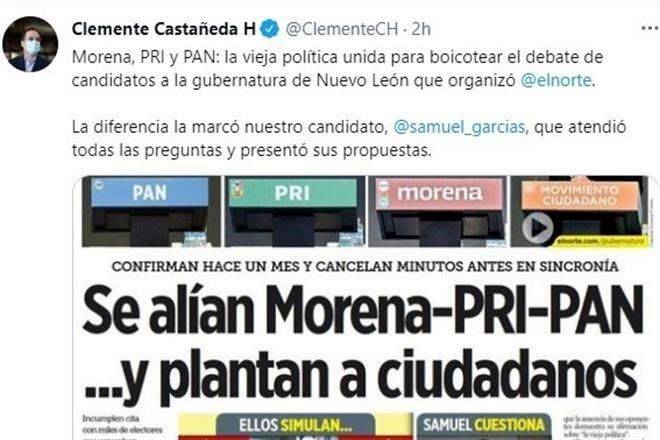 Afirma MC que ‘vieja política’ se unió para boicotear