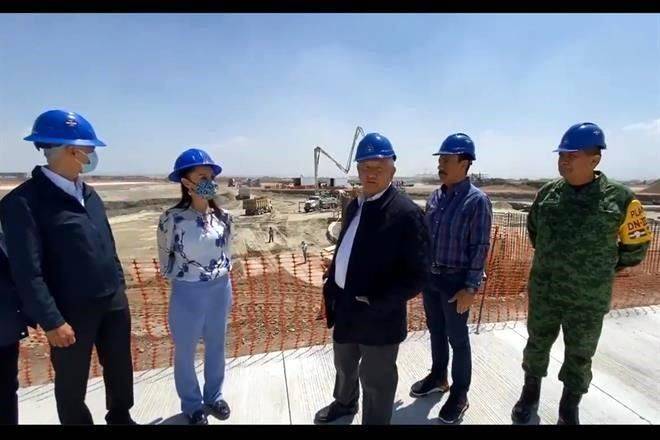Supervisa AMLO aeropuerto: ‘es impresionante’
