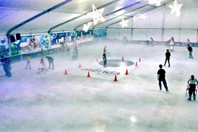 Exhiben en Mérida derroche en pista