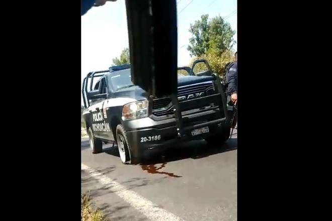 Hieren a tres policías en balacera en Zitácuaro
