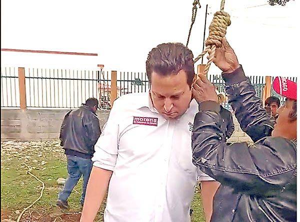 Amagan a morenista con ahorcarlo