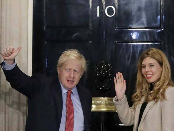 Boris Johnson y su novia contraen matrimonio