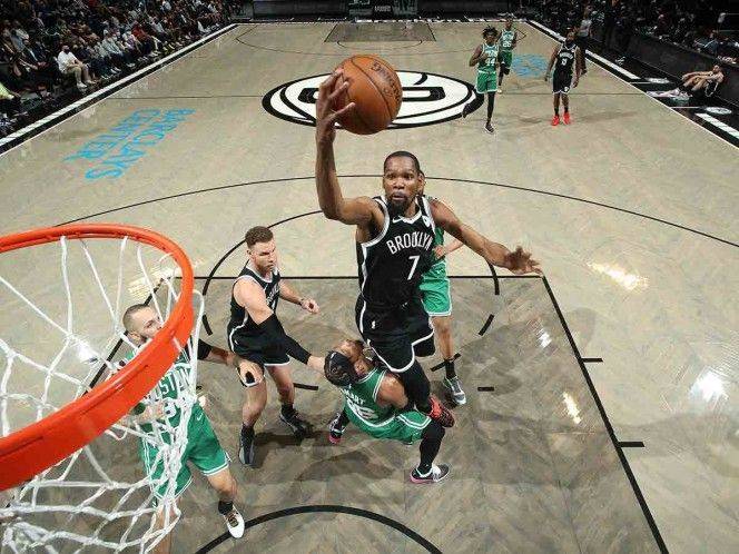 Nets y sus tres estrellas fulminan a los Celtics