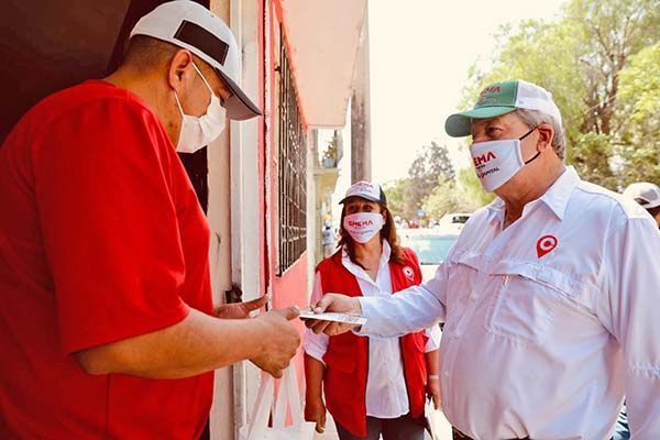 Va Chema por más colonias pavimentadas