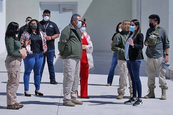 Homólogos de San Luis visitan el CRIH
