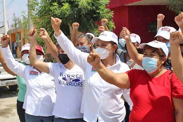 Confía Sabinas en Diana Haro