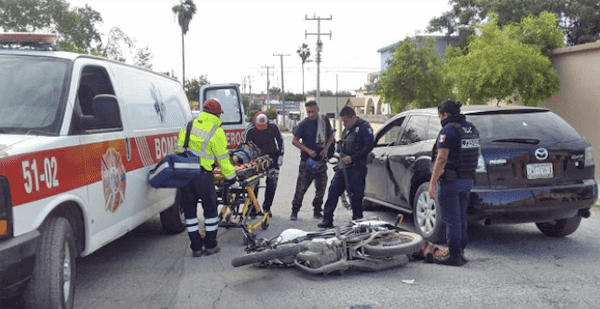 Aumentan accidentes en motocicleta en NR
